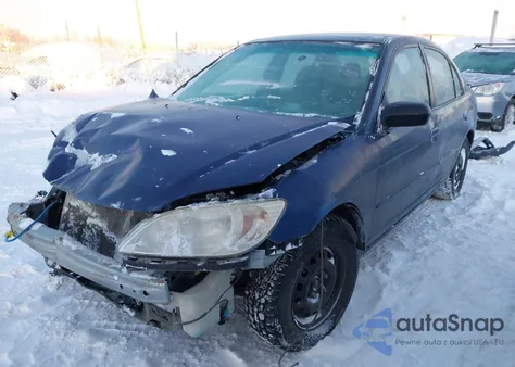 2004 Honda Civic Lx from USA, damaged, VIN 2HGES16554H501266